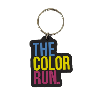 The Color Run Keychain