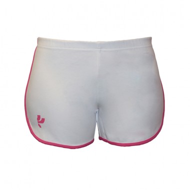 White with Hot Pink