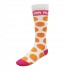 Running Socks - Orange Polka Dot