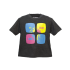 Youth Quad T - Charcoal