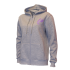 Zip Hoodie-Heather Grey-XS
