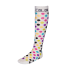 Running Socks - Polka Dot White