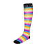 Running Socks - Rainbow Black