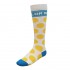 Running Socks - Yellow Polka Dot